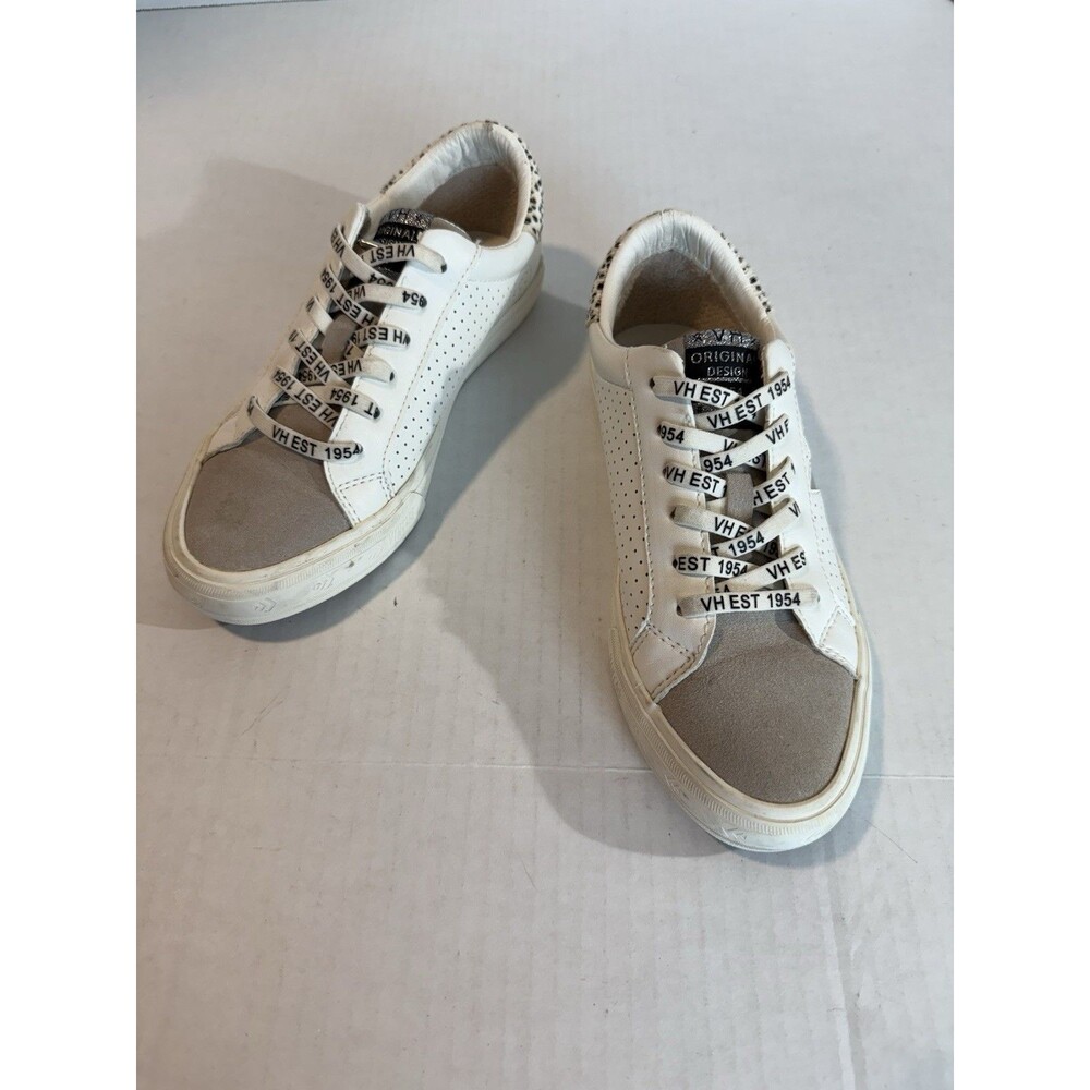 VH VINTAGE HAVANA Women's Alive Metallic Lace Up Sneakers SZ 7 ORIGINAL EST 1954